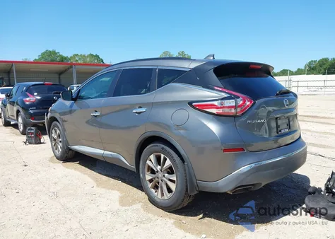 2016 Nissan Murano Sv z USA, uszkodzony, nr VIN 5N1AZ2MG3GN149590